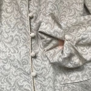 Vintage Mary McFadden Pant Suit Cream Size 4